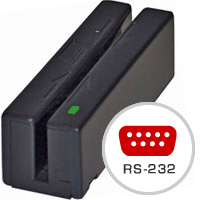 MagTek Magstripe Swipe Card Reader Mini Port-Powered RS-232 - Magnetkartenleser (Spuren 1 & 2), Ansicht 2