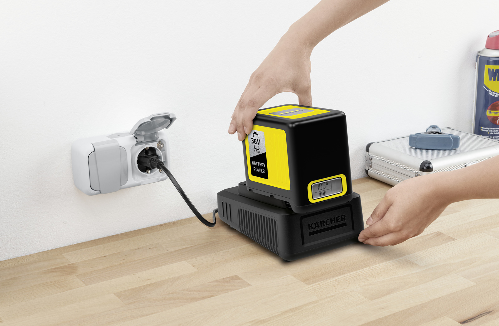 Kärcher Batterie - Li-Ion - 5 Ah - 180 Wh - für Kärcher K 2, Ansicht 2