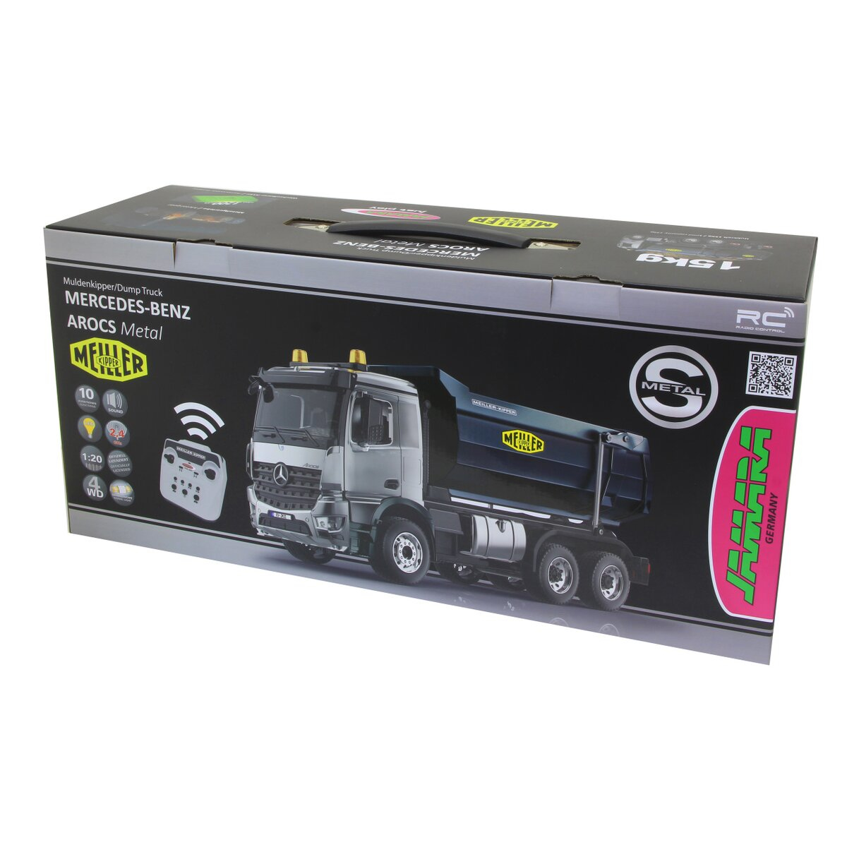 JAMARA 406301 - Muldenkipper - 1:20 - 14 Jahr(e) - 1200 mAh - 2,33 kg, Ansicht 2