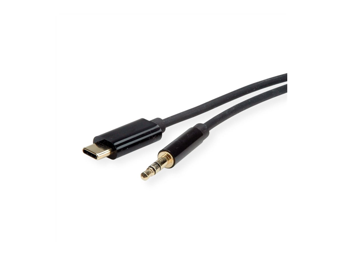 ROLINE Adapter USB-C auf Klinkenstecker - USB-C