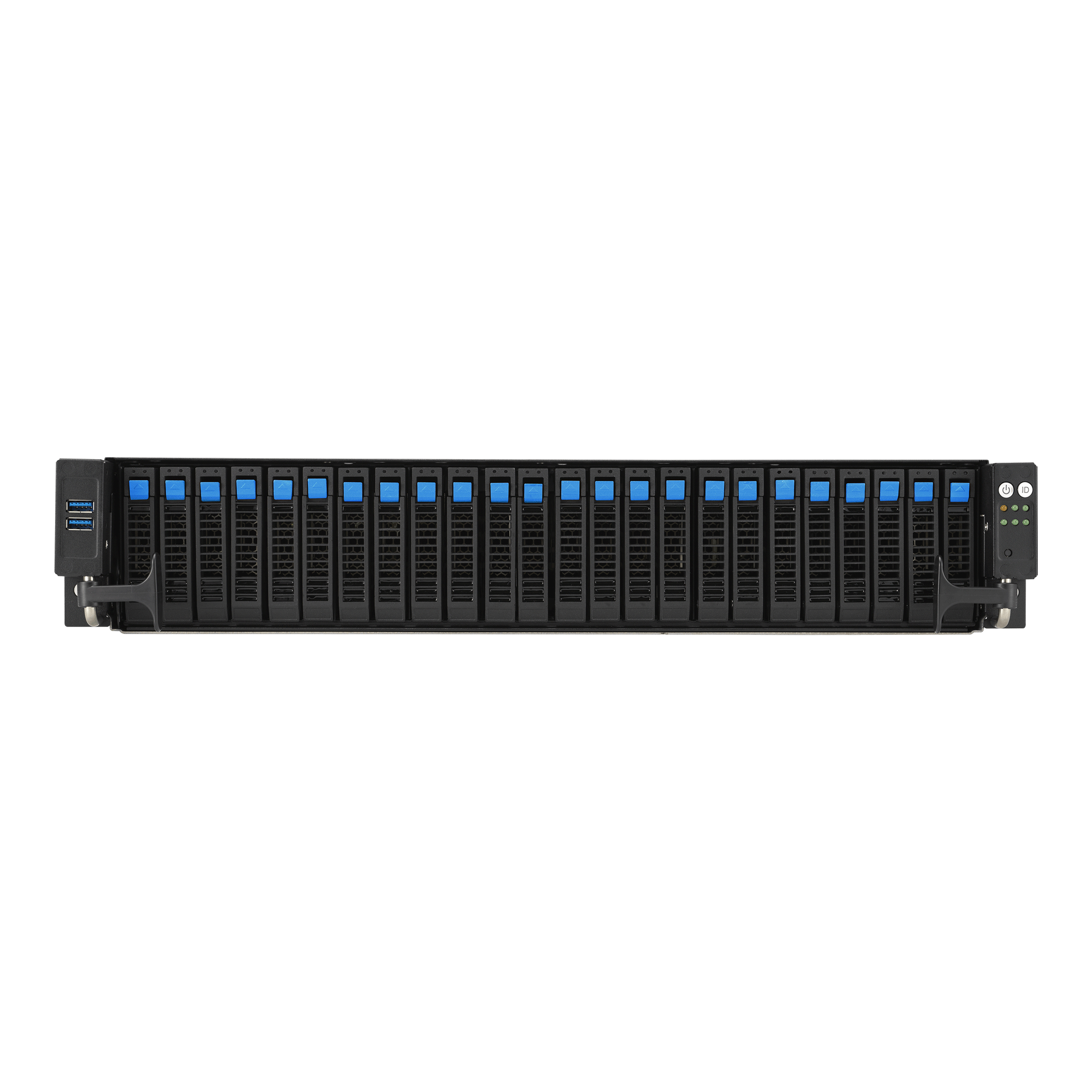 ASUS Server RS521A-E12-RS24U/1G//16NVMe/FAN/RH/OCP/GPU - Server - AMD EPYC, Ansicht 2