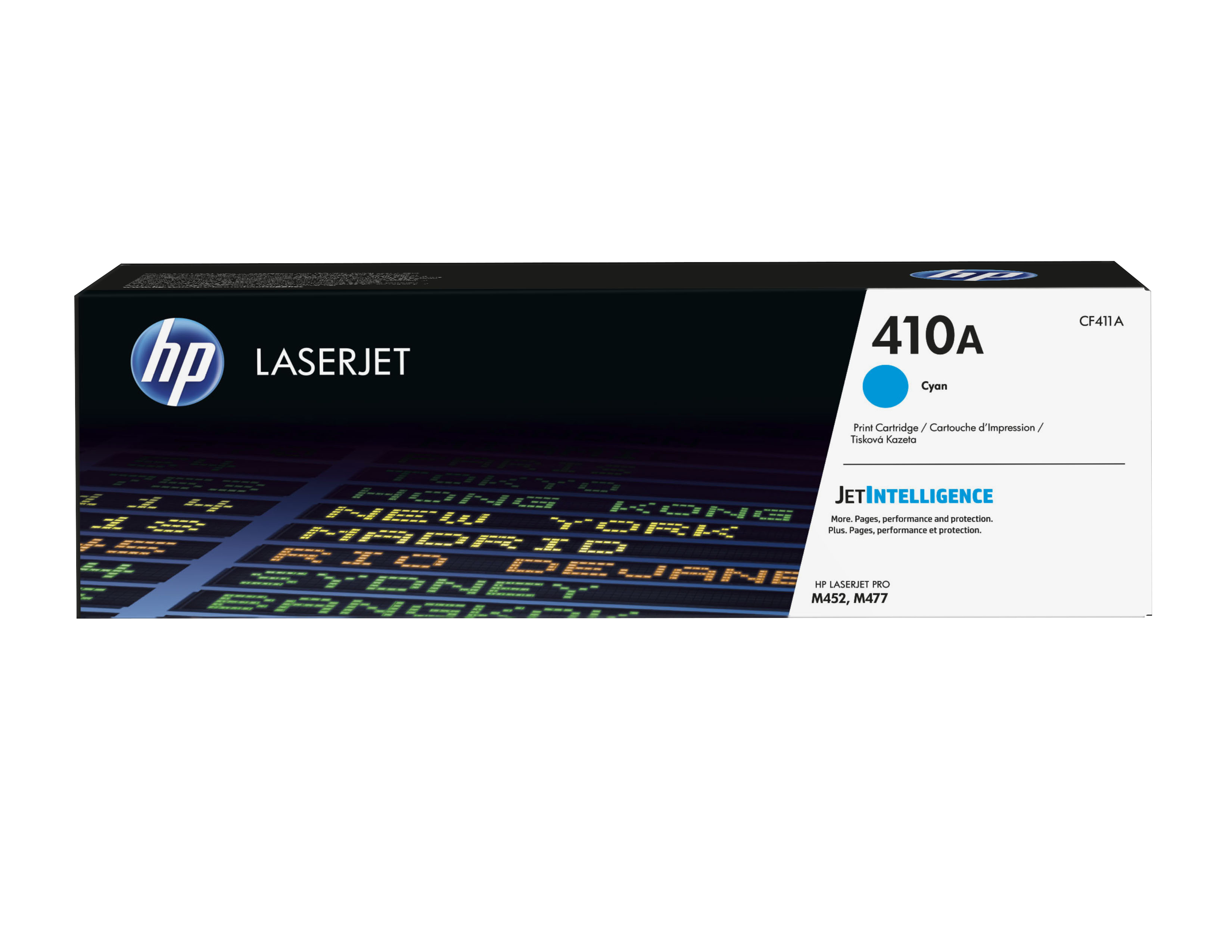 HP Original 410A Cyan LaserJet Tonerkartusche, 2300 Seiten, Cyan, 1 Stück(e)