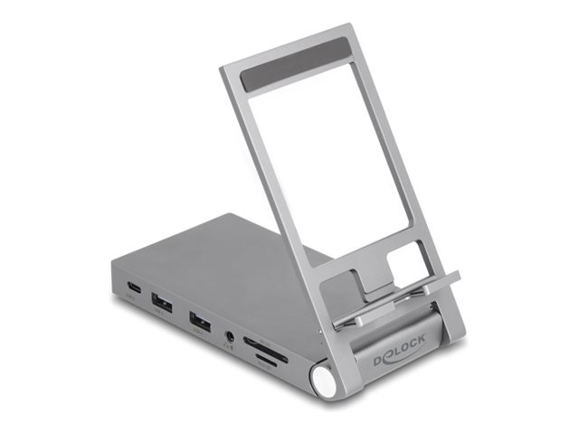 Delock Dockingstation + Notebook-Tablet-Ständer