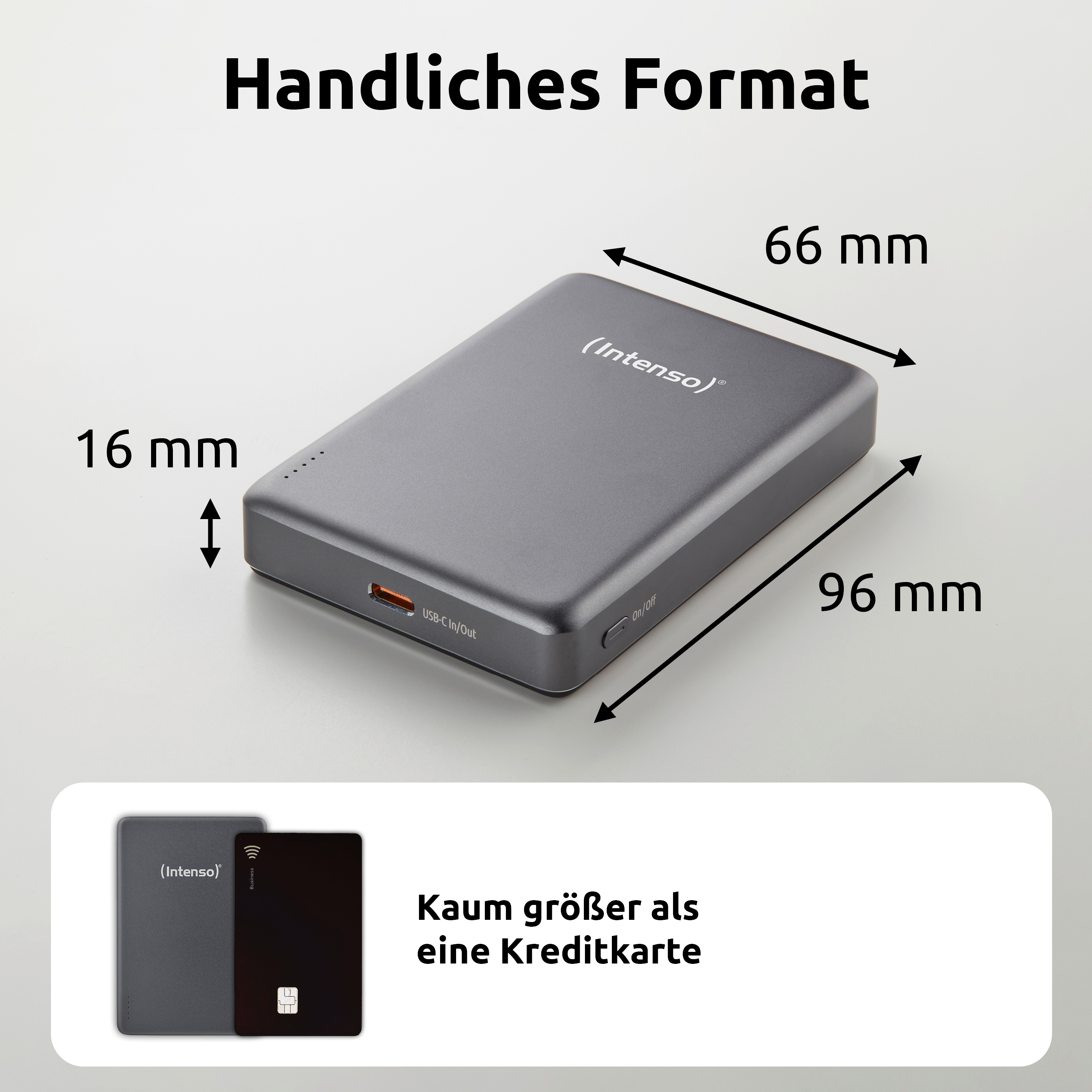 Intenso Powerbank MW10000 - Batterie - 10.000 mAh, Ansicht 4