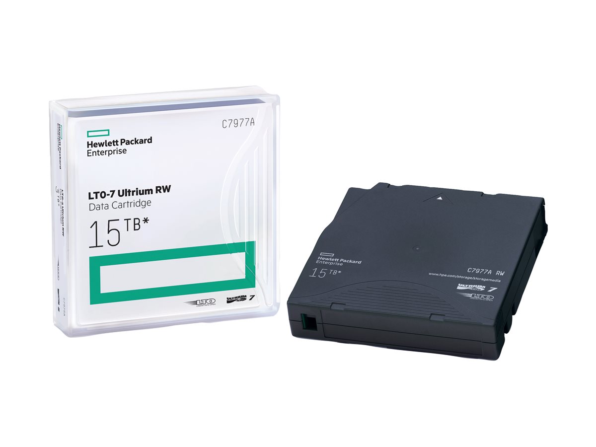 HPE Ultrium RW Custom Labeled No Case Data Cartridge
