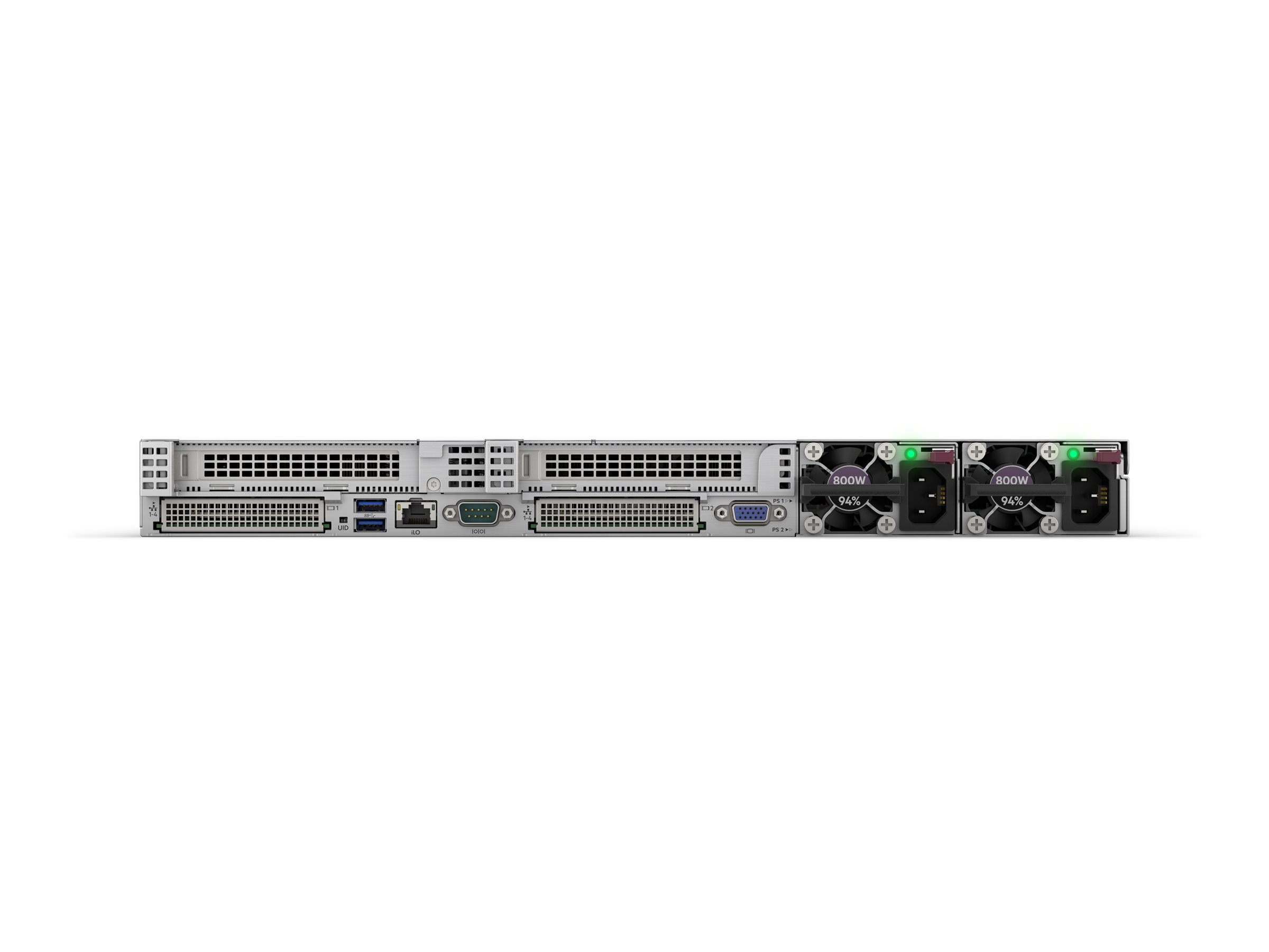 HPE ProLiant DL365 Gen11 - Server - Rack-Montage - 1U - zweiweg - 1 x EPYC 9224  2.5 GHz - RAM 64 GB - SATASASNVMe - Hot-Swap 6.4 cm (2.5)