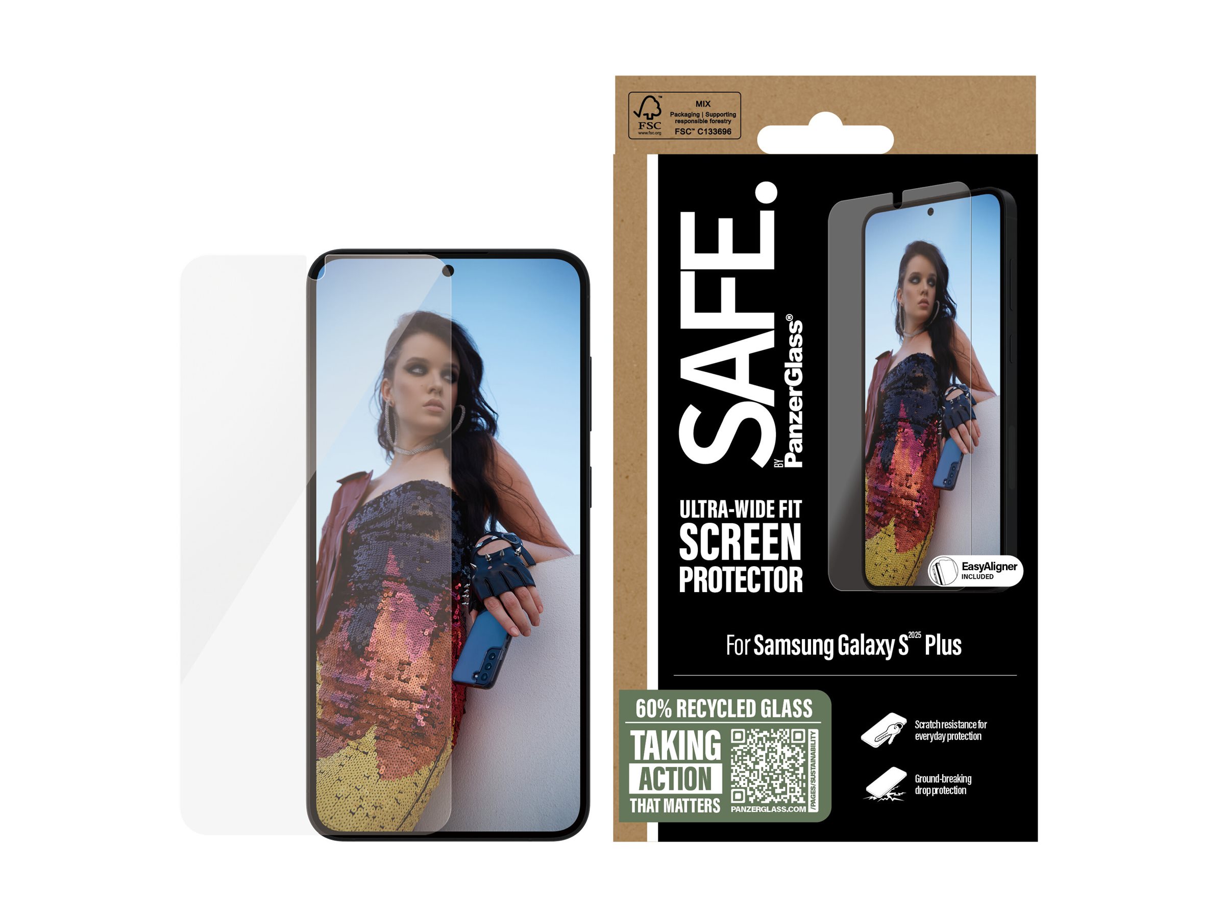 PanzerGlass SAFE. by PanzerGlass - Bildschirmschutz für Handy, Ansicht 3