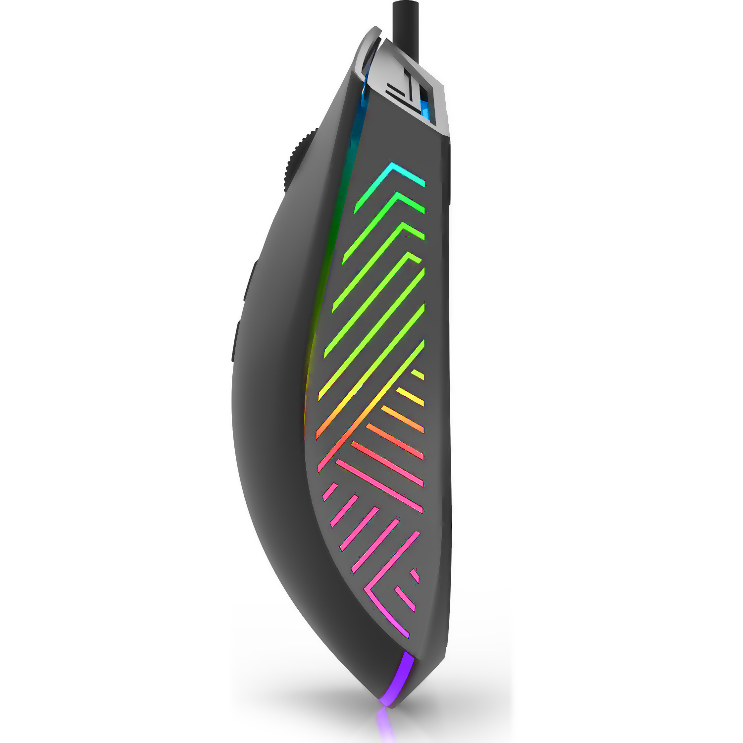 INCA IMG-309 - Beidhändig - USB Typ-A - 7200 DPI - Schwarz, Ansicht 4