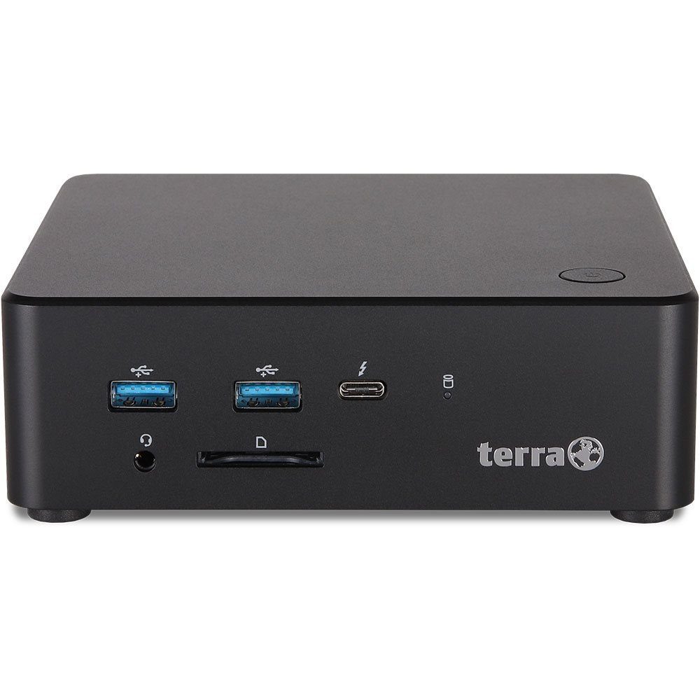 TERRA PC-Micro 7000A | Copilot+ PC, 16 GB, DDR5-SDRAM, 500 GB, SSD, Windows 11 Pro TERRA PC-Micro 7000A | Copilot+ PC. Speicherkapazität: 16 GB, Interner Speichertyp: DDR5-SDRAM, Speichertaktfrequenz: 5600 MHz. Gesamtspeicherkapazität: 500 GB, Speichermedien: SSD. WLAN. Installiertes Betriebssystem: Windows 11 Pro. Stromversorgung: 65 W. Gehäusetyp: Micro PC. Produkttyp: PC. Gewicht: 650 g
