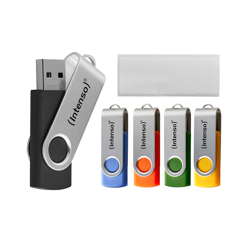Intenso USB Stick Office Line Multipack 5x16GB - USB-Stick - USB-Stick - 16 GB, Ansicht 2