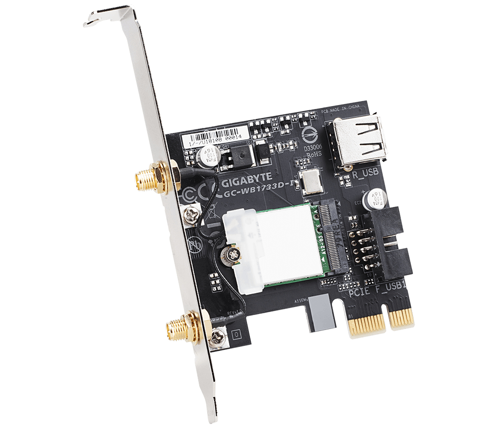 Gigabyte GC-WB1733D-I (rev. 1.0) - Netzwerkadapter, Ansicht 2