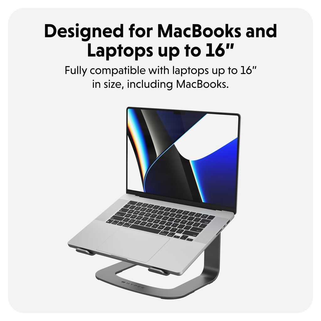 Targus Space Laptop Stand - Grey, Ansicht 4
