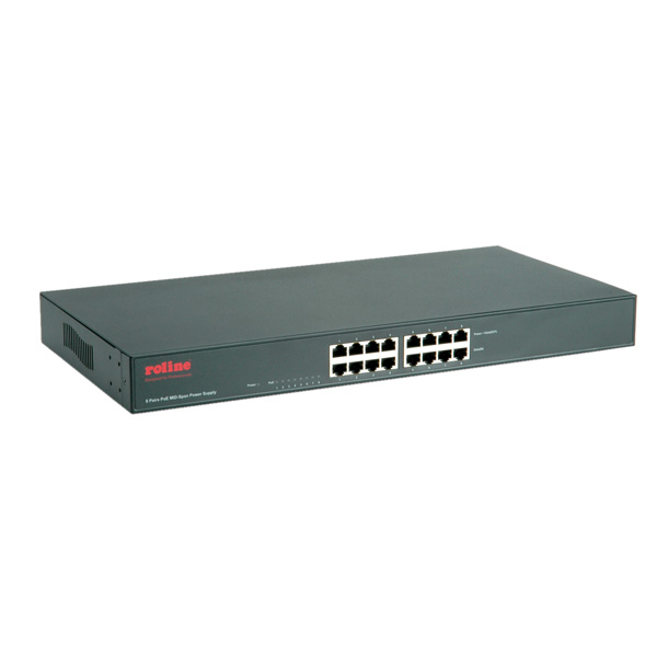ROLINE PoE MID-Span Power Supply - Power Injector (Rack - einbaufähig), Ansicht 2