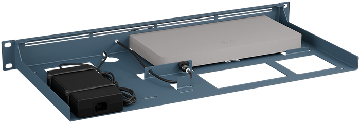 Rackmount.IT RM-CI-T23 - Montagesatz für Netzwerkgeräte - Rack montierbar - cisco metallisch blau - 1U - 48.3 cm (19), Ansicht 4