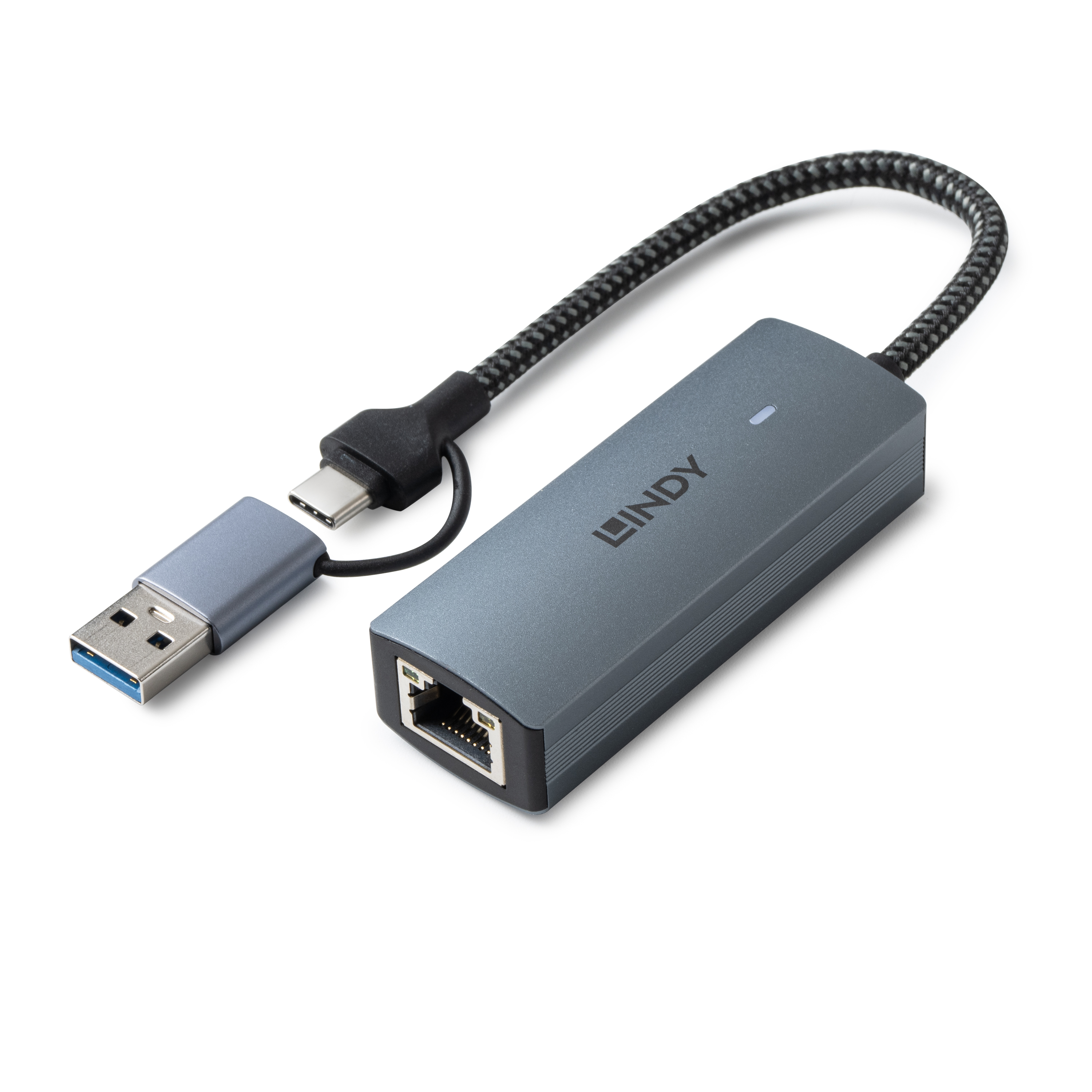 Lindy Netzwerkadapter - USB 3.2 Gen 1 - 10M/100M/1G/2.5G/5 Gigabit Ethernet x 1, Ansicht 5