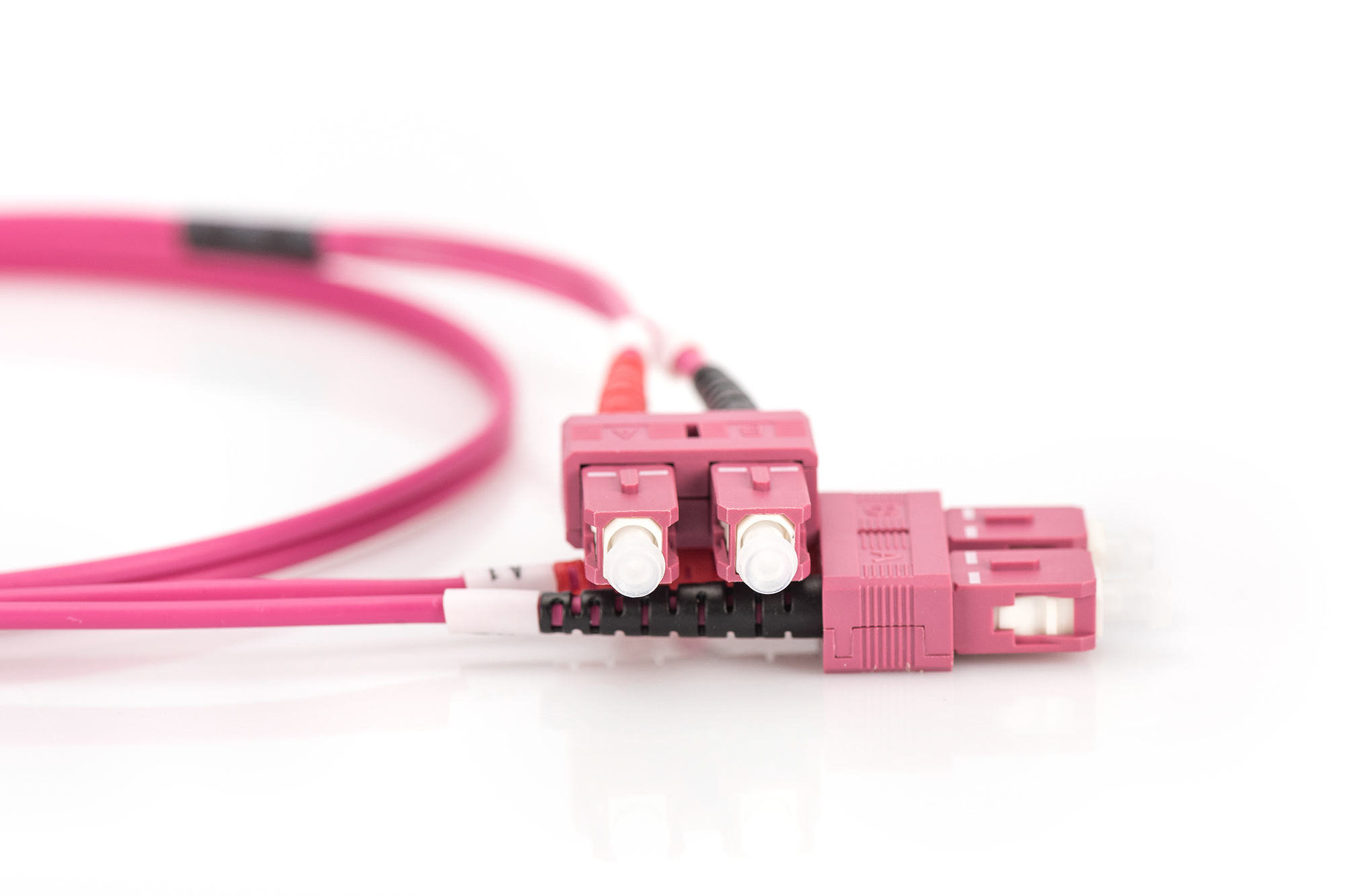 DIGITUS LWL Multimode Patchkabel, OM4, SC / SC, Ansicht 3