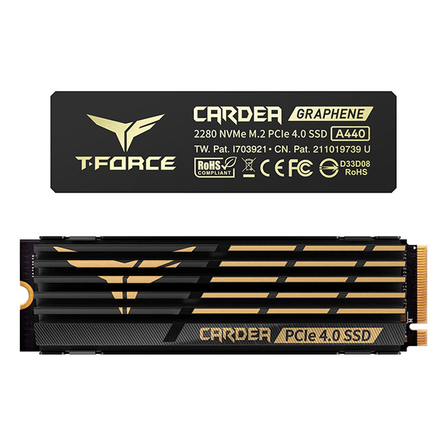 Team Group T-FORCE CARDEA A440 - SSD - 2 TB - intern - M.2 2280 - PCIe 4.0 x4 (NVMe), Ansicht 2