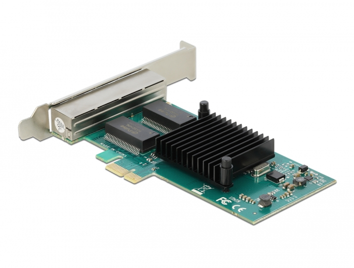 Delock 88504 - Eingebaut - Verkabelt - PCI Express - Ethernet - 4000 Mbit/s