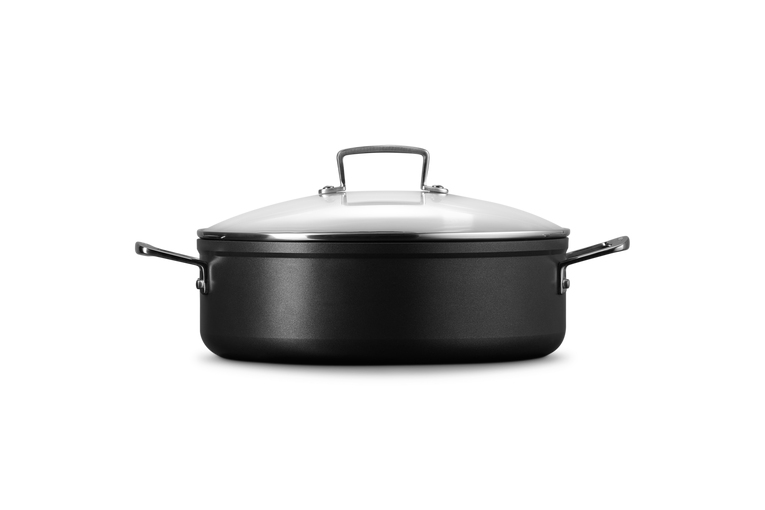 Le Creuset Schmorpfanne 28 cm schwarz, Ansicht 3