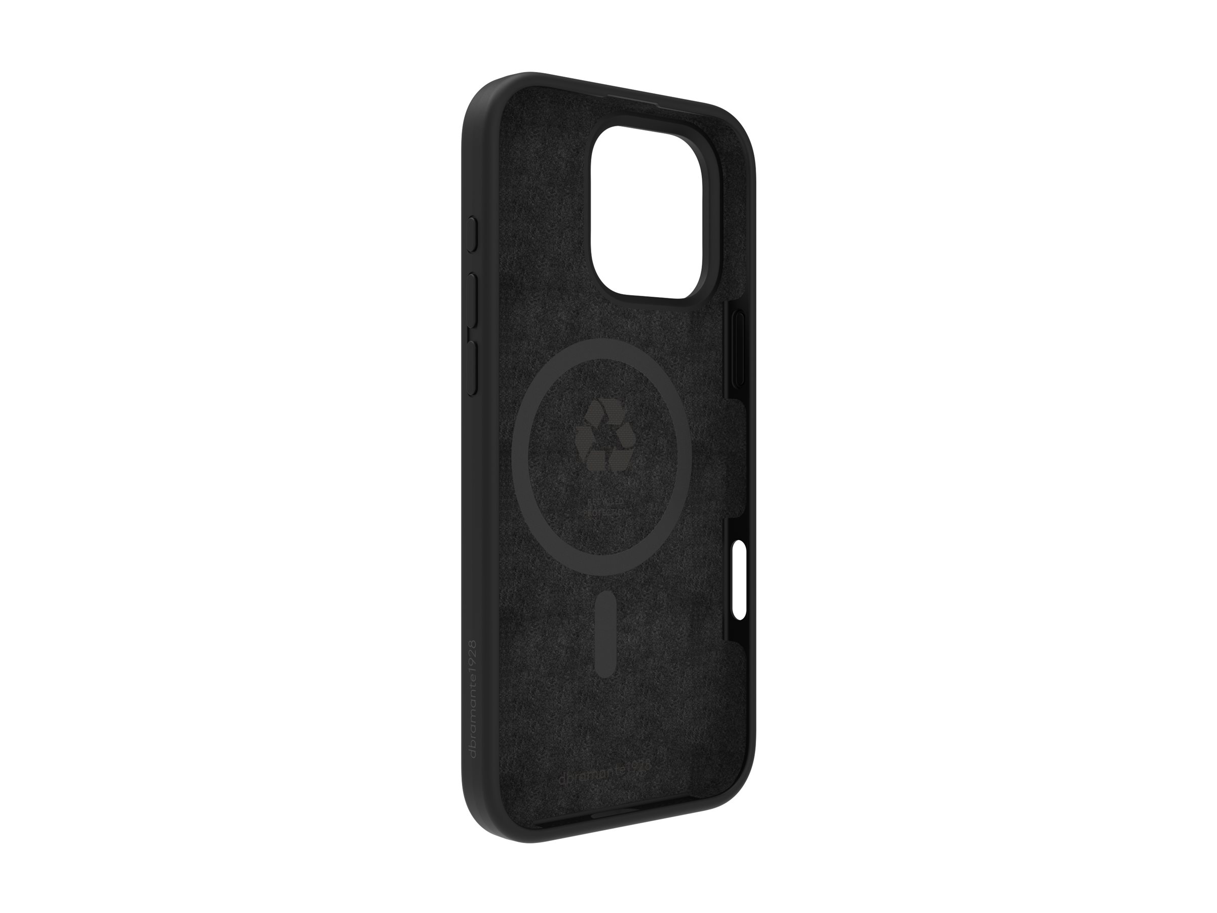dbramante1928 Monaco - Hintere Abdeckung für Mobiltelefon - schwarz iPhone 16 ProMax, Ansicht 4