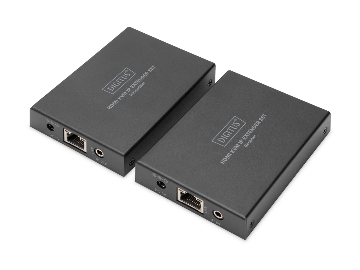 DIGITUS HDMI KVM IP Extender Set