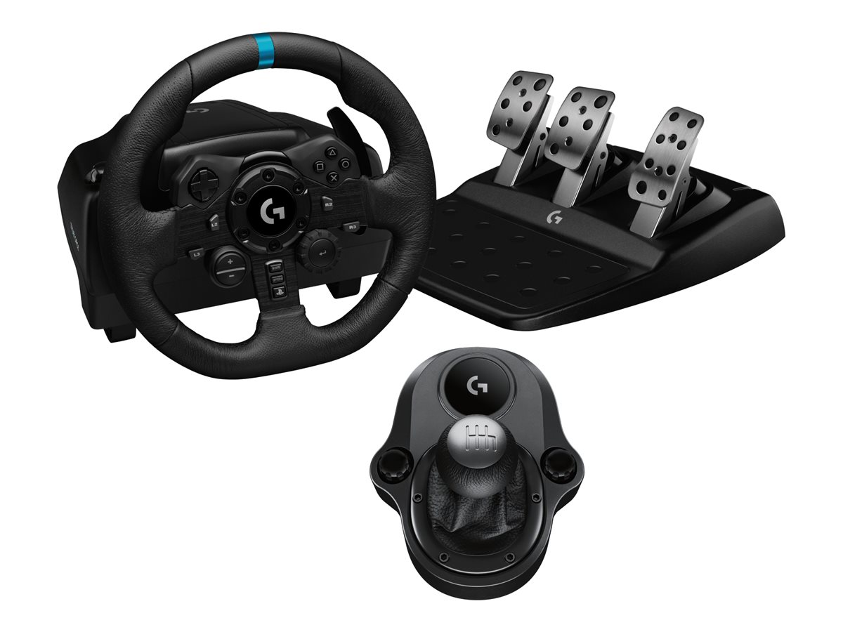 Logitech G G923 - Lenkrad-, Pedale- und Schaltknüppel-Set, Ansicht 4