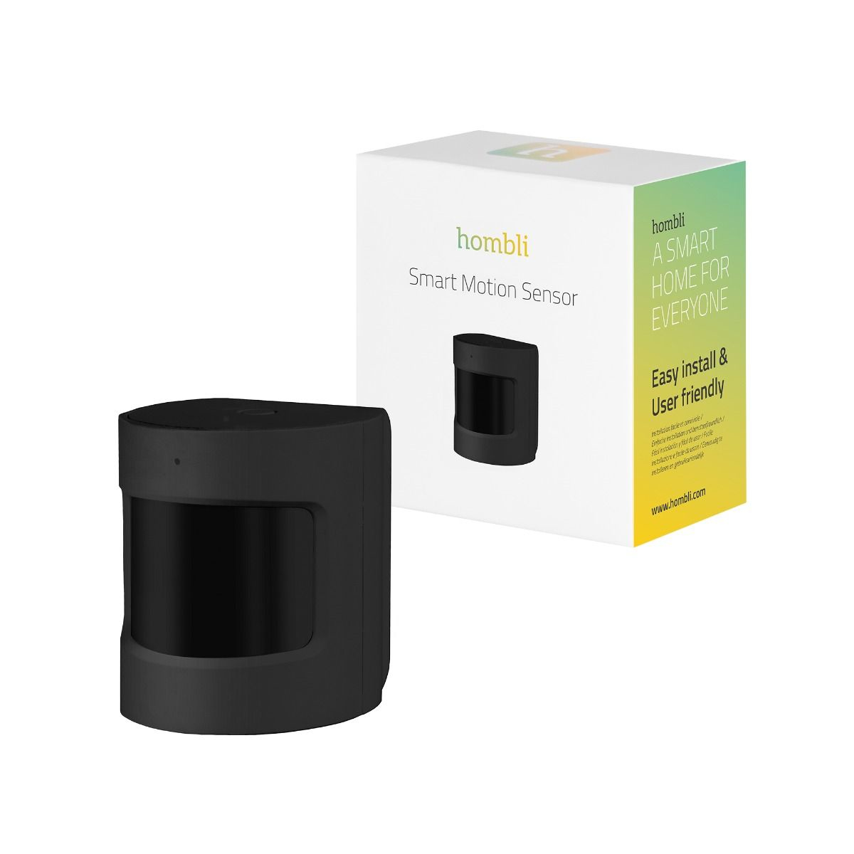 Hombli Bewegungsmelder Bluetooth PIR Motion Sensor Schwarz, Ansicht 2