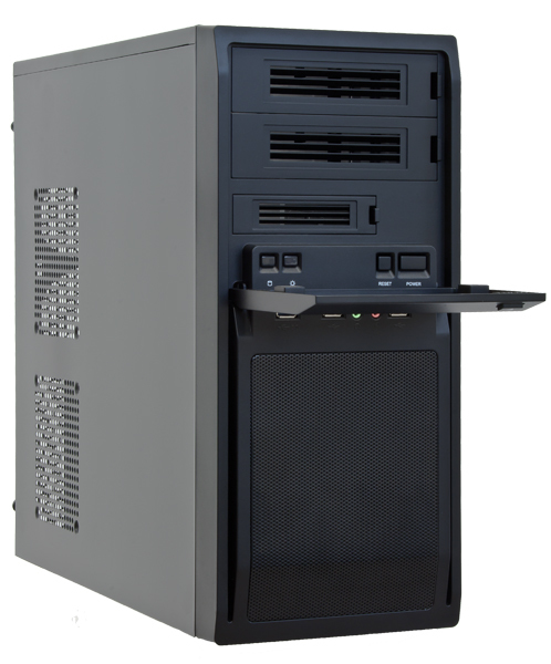Chieftec LIBRA Series LG-01B - Tower - ATX - keine Spannungsversorgung (ATX12V 2.3/ PS/2), Ansicht 4