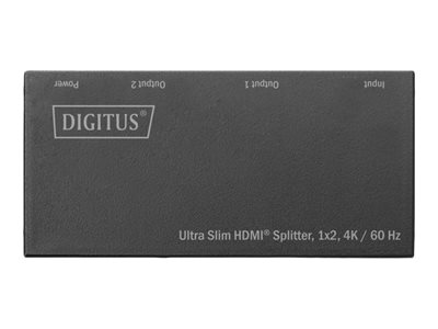 DIGITUS Ultra Slim HDMI® Splitter 1x2 4K  60 Hz