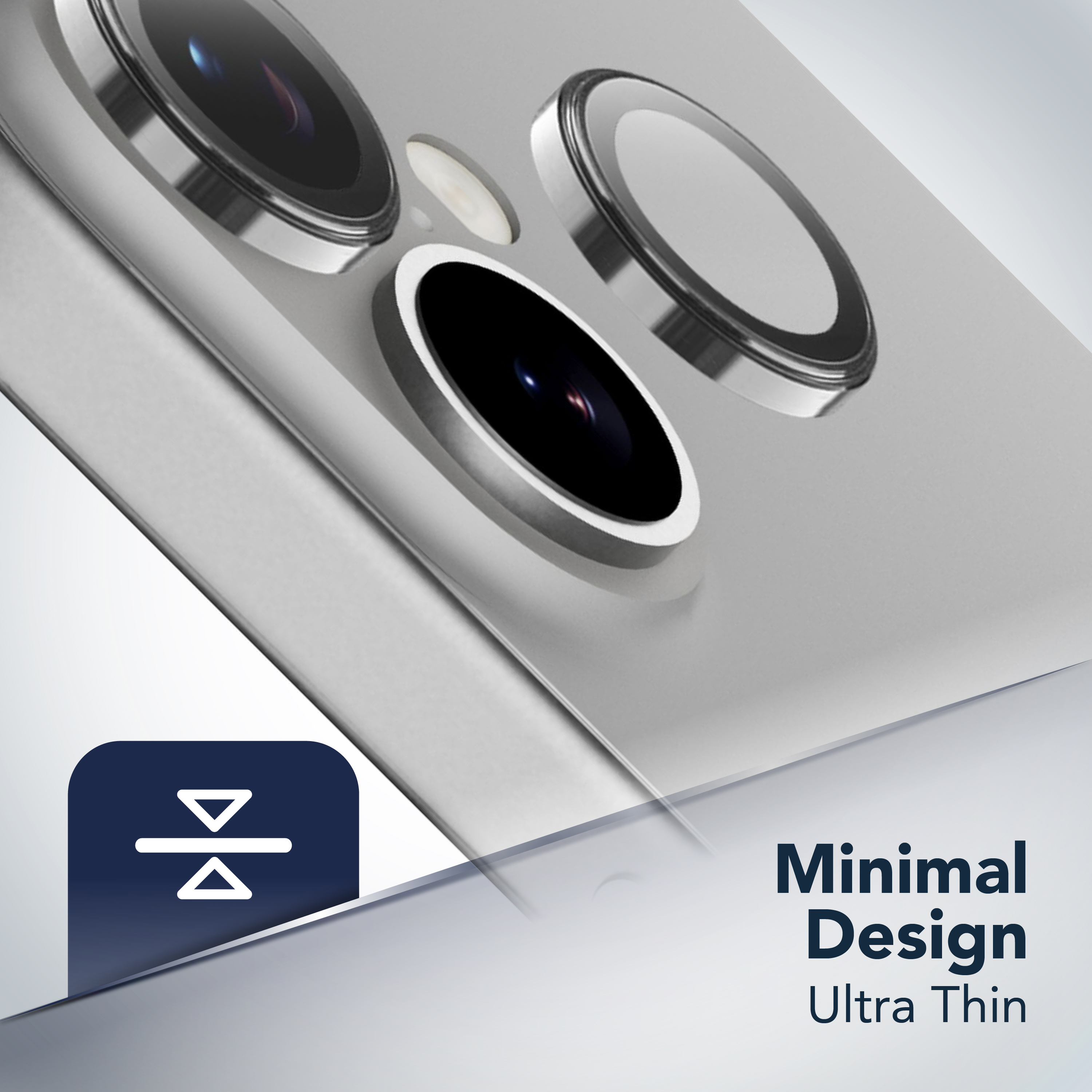 Cellularline Camera Lens Protection Ring iPhone 17 Clear, Ansicht 3