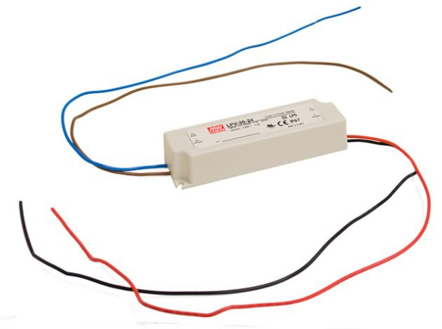 Meanwell Mean Well LPV-35-24 - LPV-35 Series - LED-Treiber, Ansicht 2