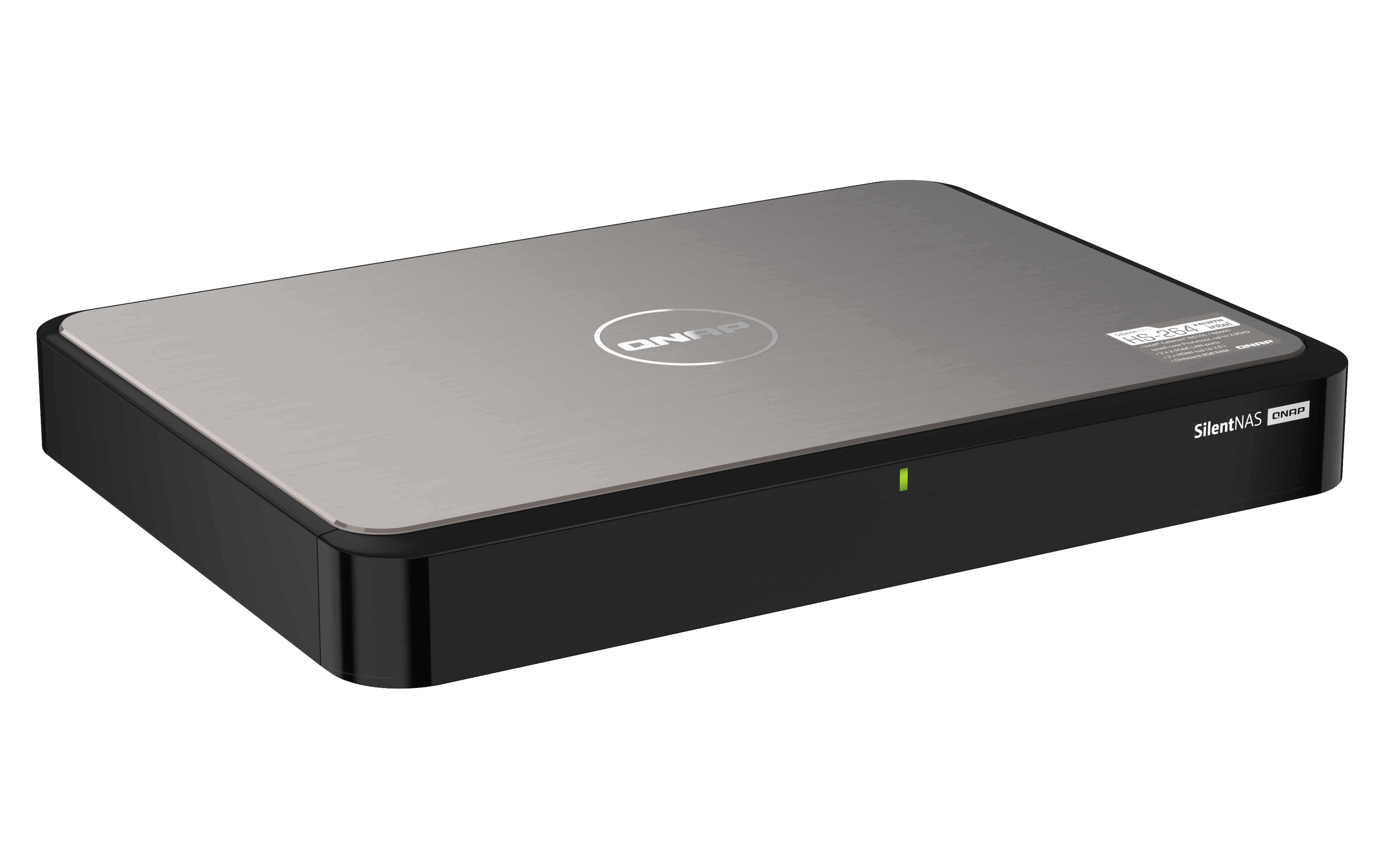 QNAP HS-264 - NAS-Server - 2 Schächte - SATA 6Gb/s, Ansicht 3