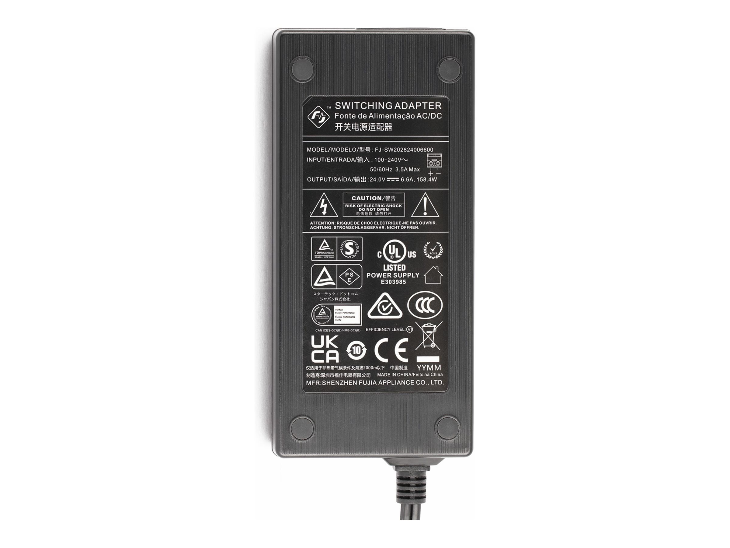 StarTech.com 160W Universal DC Power Adapter (24V/6.6A), Ansicht 4