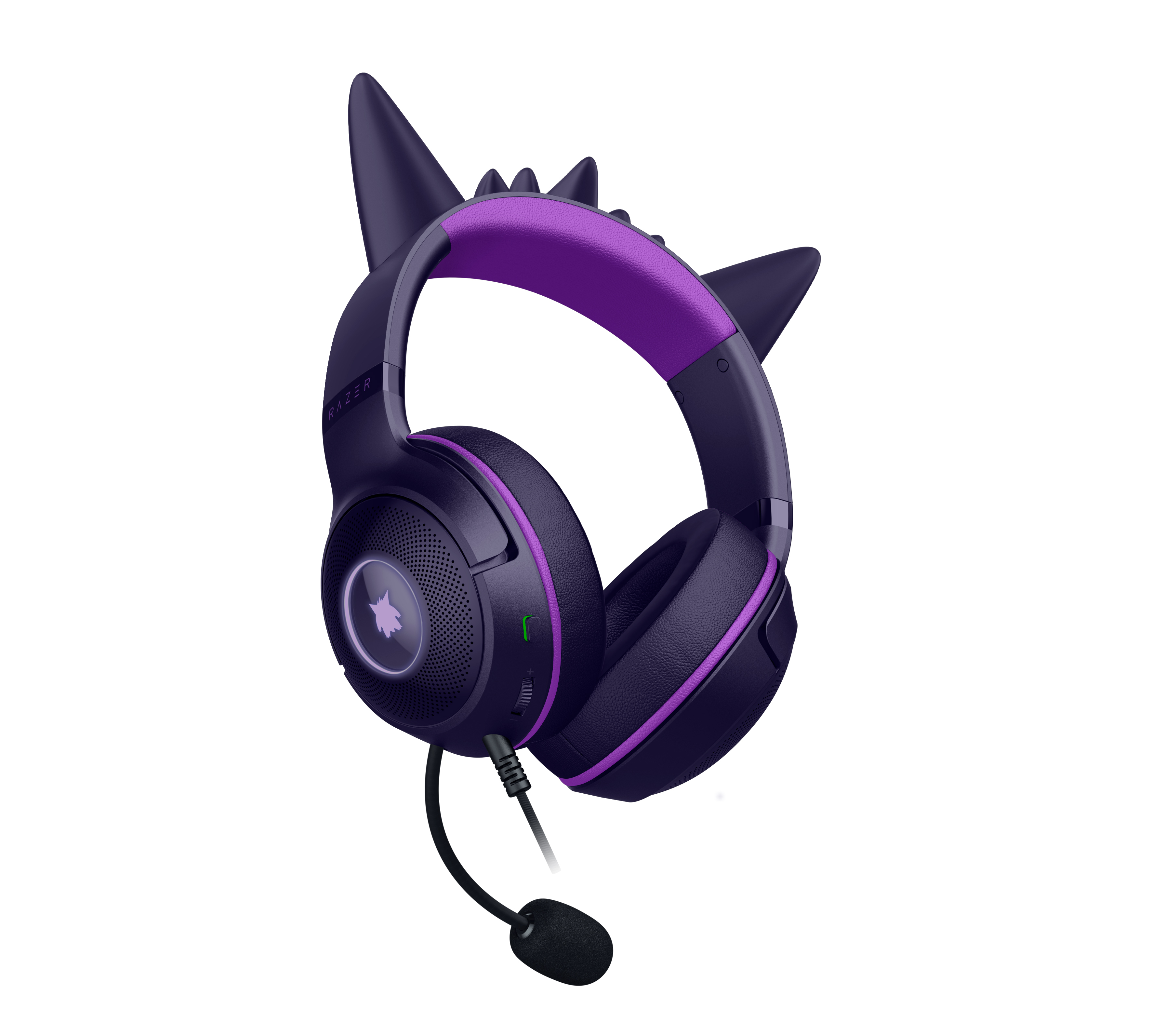 Razer Kraken Kitty V2 - Pokemon Gengar Ed. - Headset - Headset - 20 KHz, Ansicht 3
