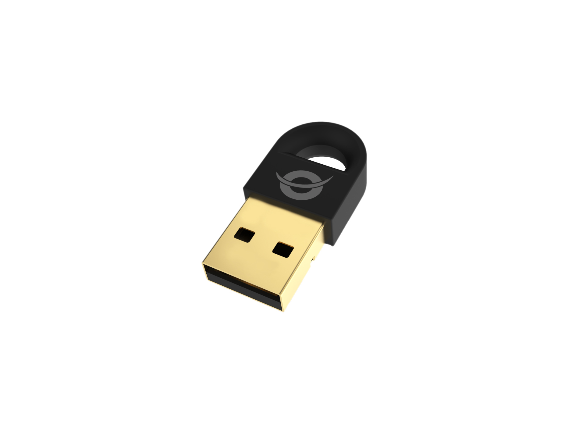 Conceptronic ABBY16B Bluetooth-V5.3-USB-Adapter - Kabellos - USB - Bluetooth - 3 Mbit/s - Schwarz, Ansicht 4