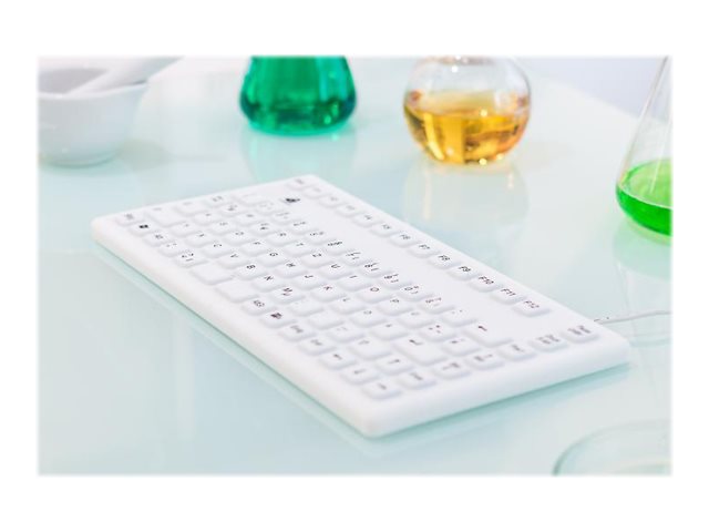 GETT TKG-086-IP68-WHITE - Tastatur - waschbar