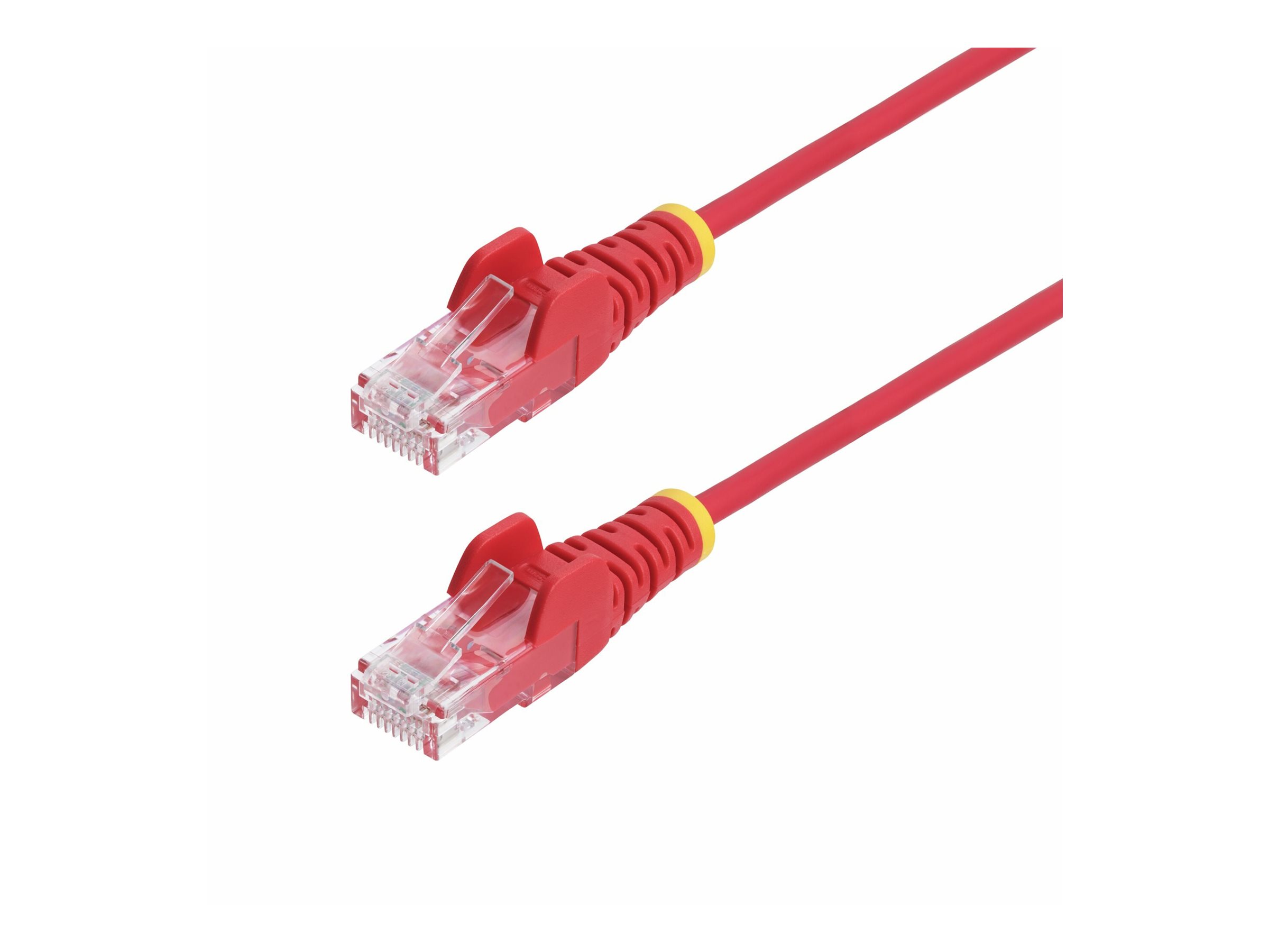 StarTech.com 2m Red Slim CAT6 Ethernet Cable, Snagless, 28AWG, LSZH - Patch-Kabel - RJ-45 (M)