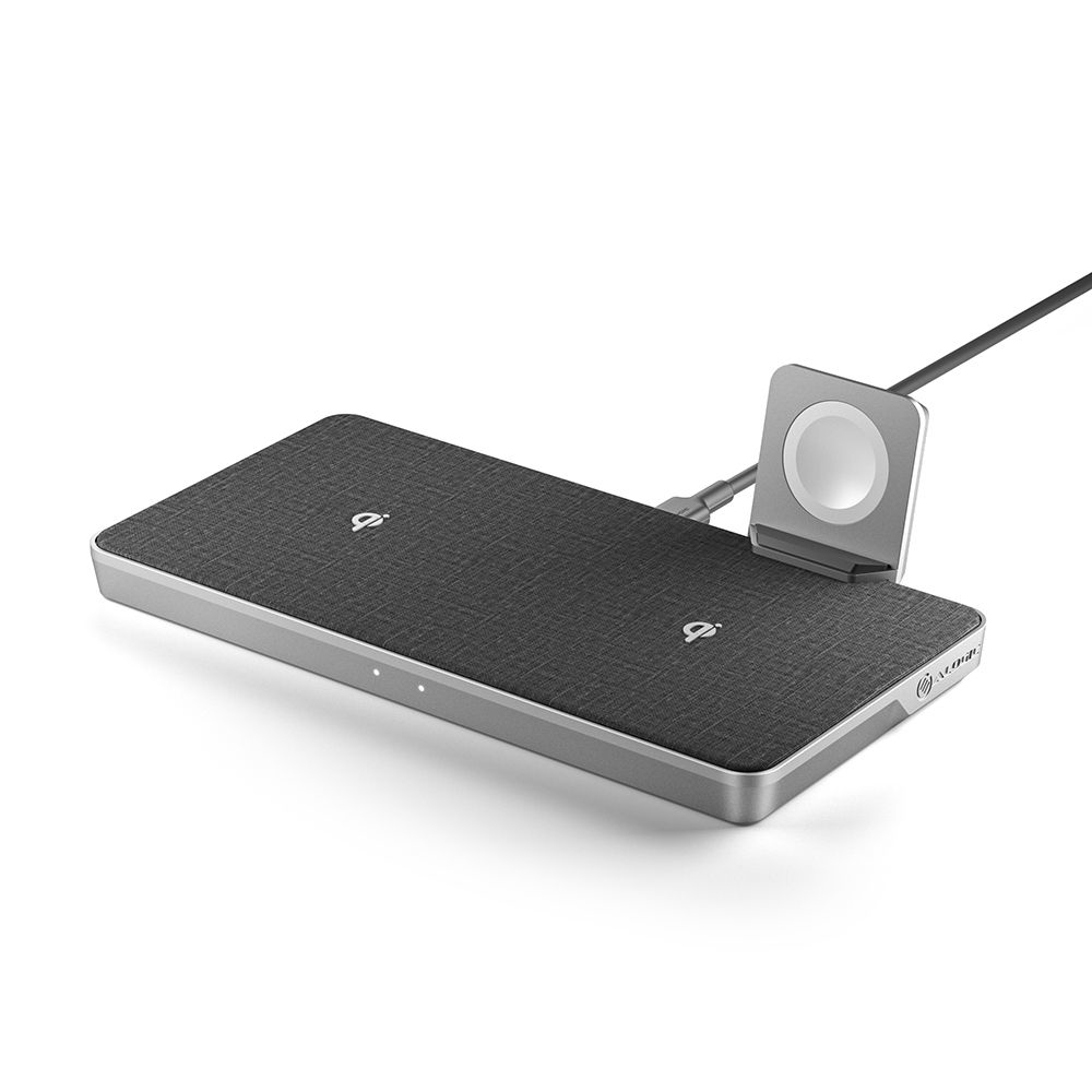 Alogic Ultra - Indoor - USB - 5 V - Kabelloses Aufladen - Schwarz - Grau