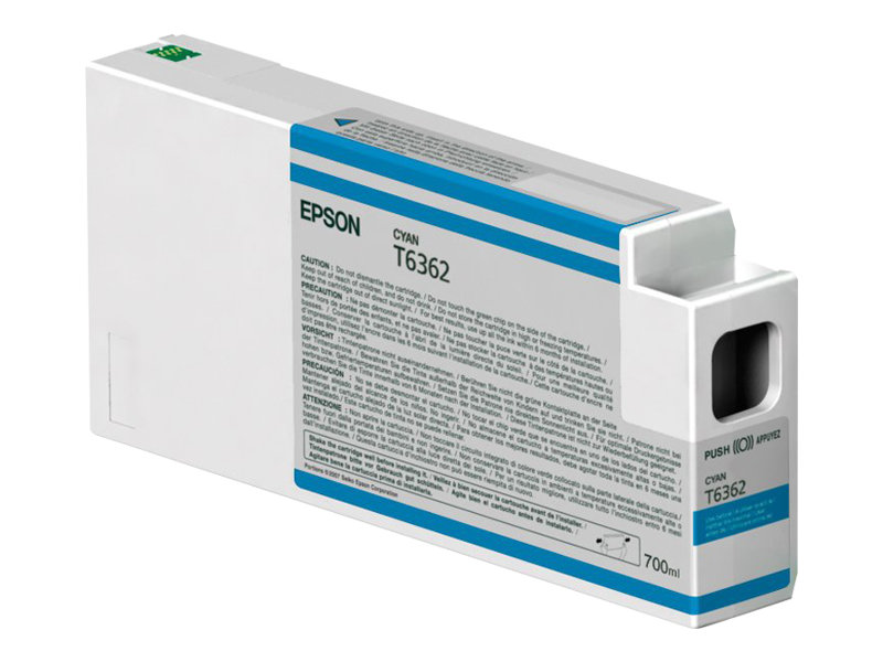 Epson UltraChrome HDR - 700 ml - Cyan - original - Tintenpatrone - für Stylus Pro 7700, Pro 7890, Pro 7900, Pro 9700, Pro 9890, Pro 9900, Pro WT7900
