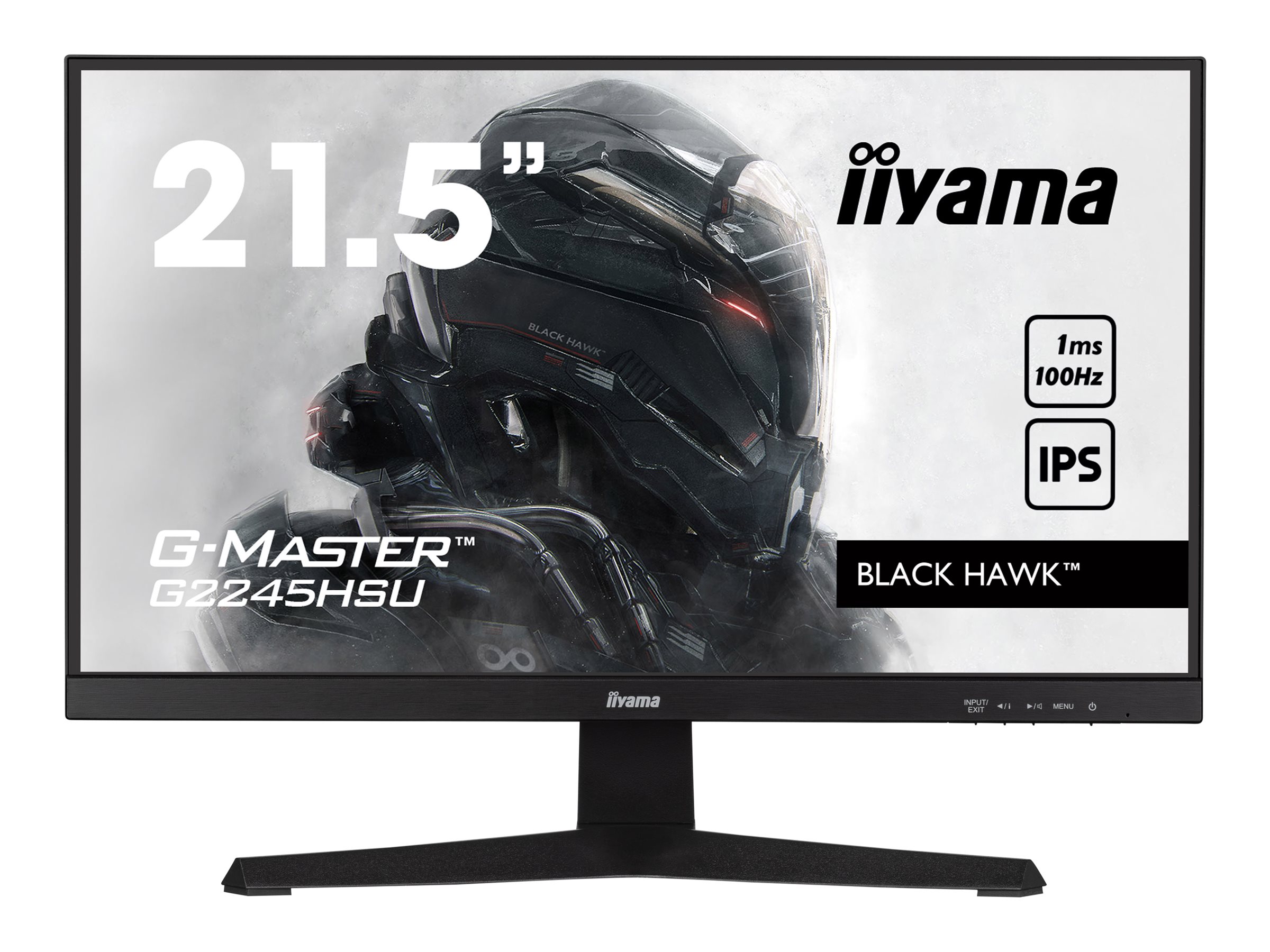 Iiyama G-MASTER Black Hawk G2245HSU-B1 - LED-Monitor - 55.9 cm (22)