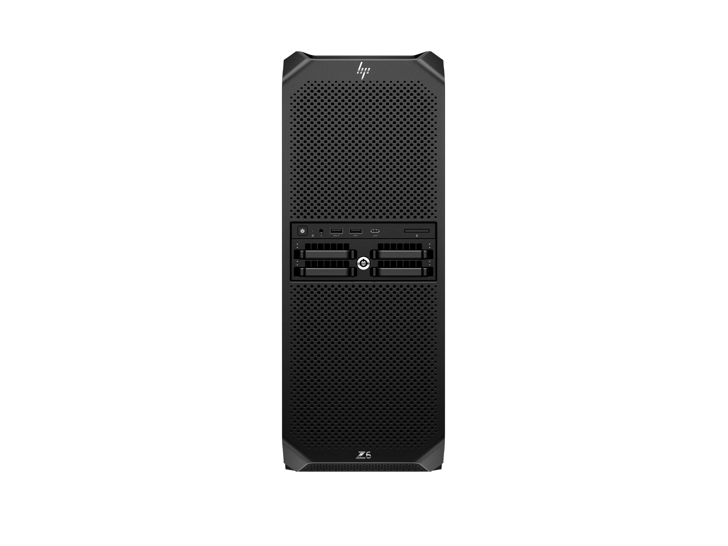 HP Workstation Z6 G5 A - Tower - 4U - 1 x Ryzen ThreadRipper PRO 7955WX / 4.5 GHz - RAM 64 GB - SSD 2 TB - HP Z Turbo Drive, NVMe, TLC - keine Grafiken - 1GbE - Win 11 Pro - Monitor: keiner - Tastatur: Deutsch - Schwarz - mit HP 1 Jahr Wolf Pro Sicherh...