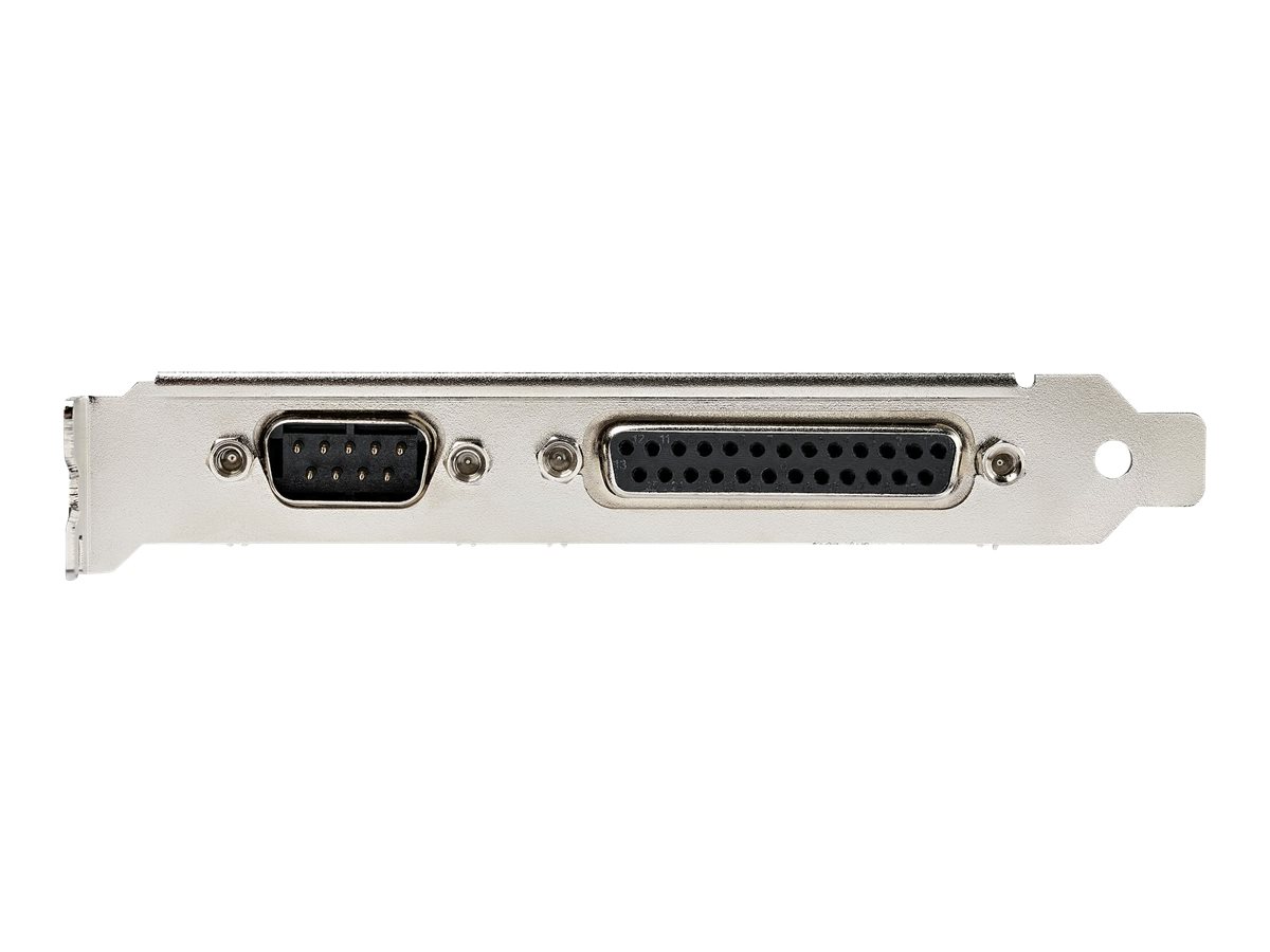 StarTech.com Startech PCIe-Karte mit serieller und paralleler Schnittstelle - PCI-Express-Kombi-Adapterkarte mit 1x DB25-Parallelschnittstelle & 1x serieller RS232-Schnittstelle (PEX1S1P950)