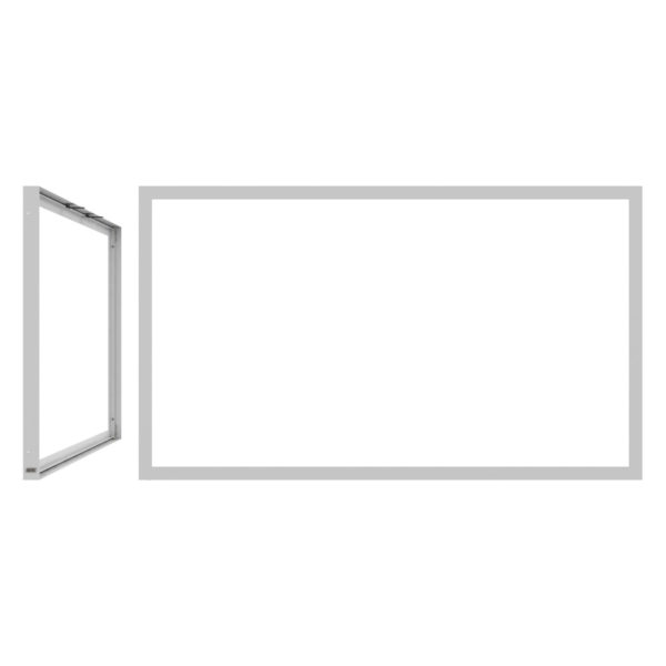 SMS Casing Frame - Montagekomponente (Rahmen) - für Digital Signage LCD-Display 55 - weiß, RAL 9016, Ansicht 4