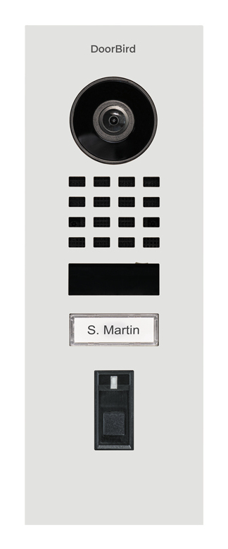 Doorbird IP D1101FV Fingerprint 50 Unterputz RAL9016, Ansicht 2
