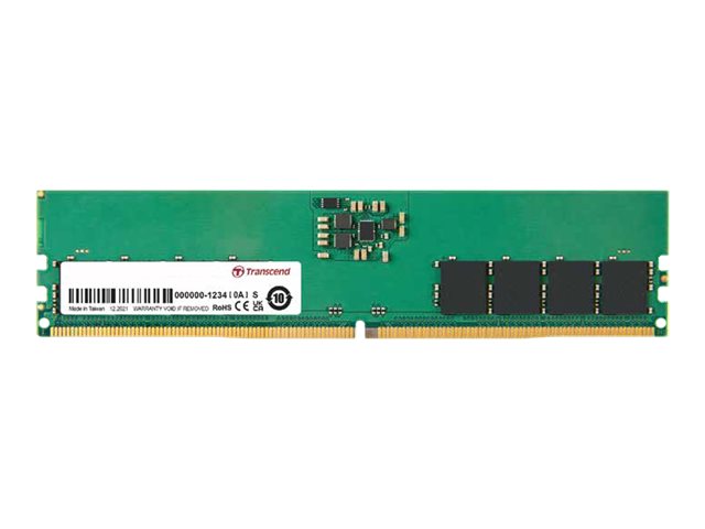 TRANSCEND 32GB DDR5 4800 U-DIMM 2RX8 2GX8 (TS4GLA64V8E)