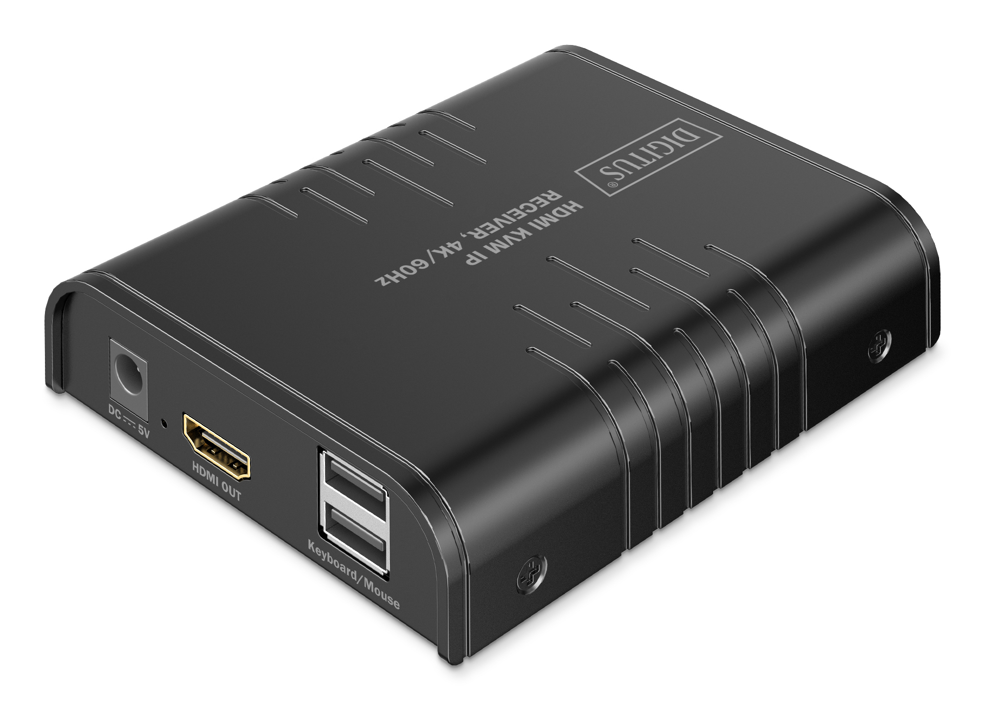 DIGITUS HDMI KVM IP Receiver, 4K/60Hz, Ansicht 2
