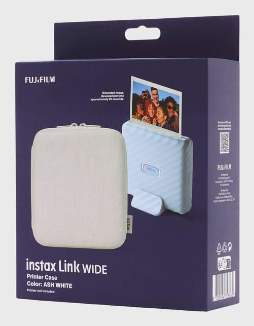 Fujifilm instax Link wide Printer Case asche weiss, Ansicht 2