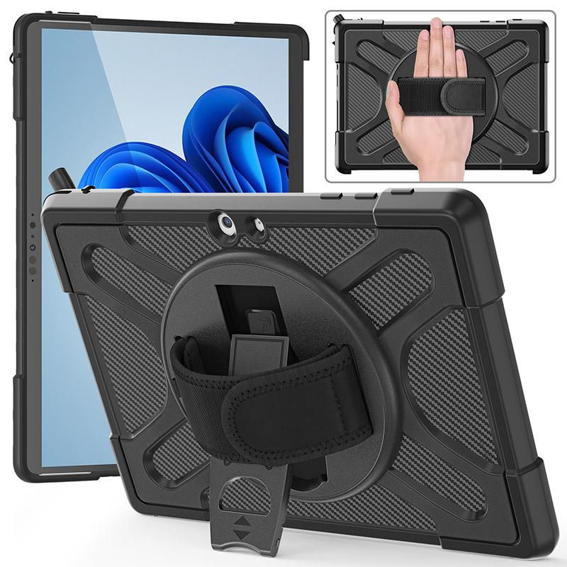 eSTUFF ATLANTA - Hintere Abdeckung für Tablet - widerstandsfähig - Thermoplastisches Polyurethan (TPU), Ansicht 2