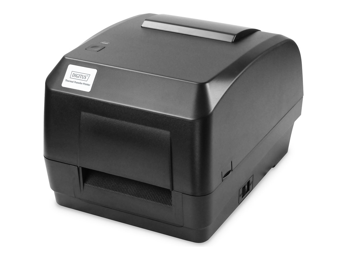 DIGITUS Etikettendrucker - Thermodirekt / Thermotransfer - Rolle (11,8 cm)