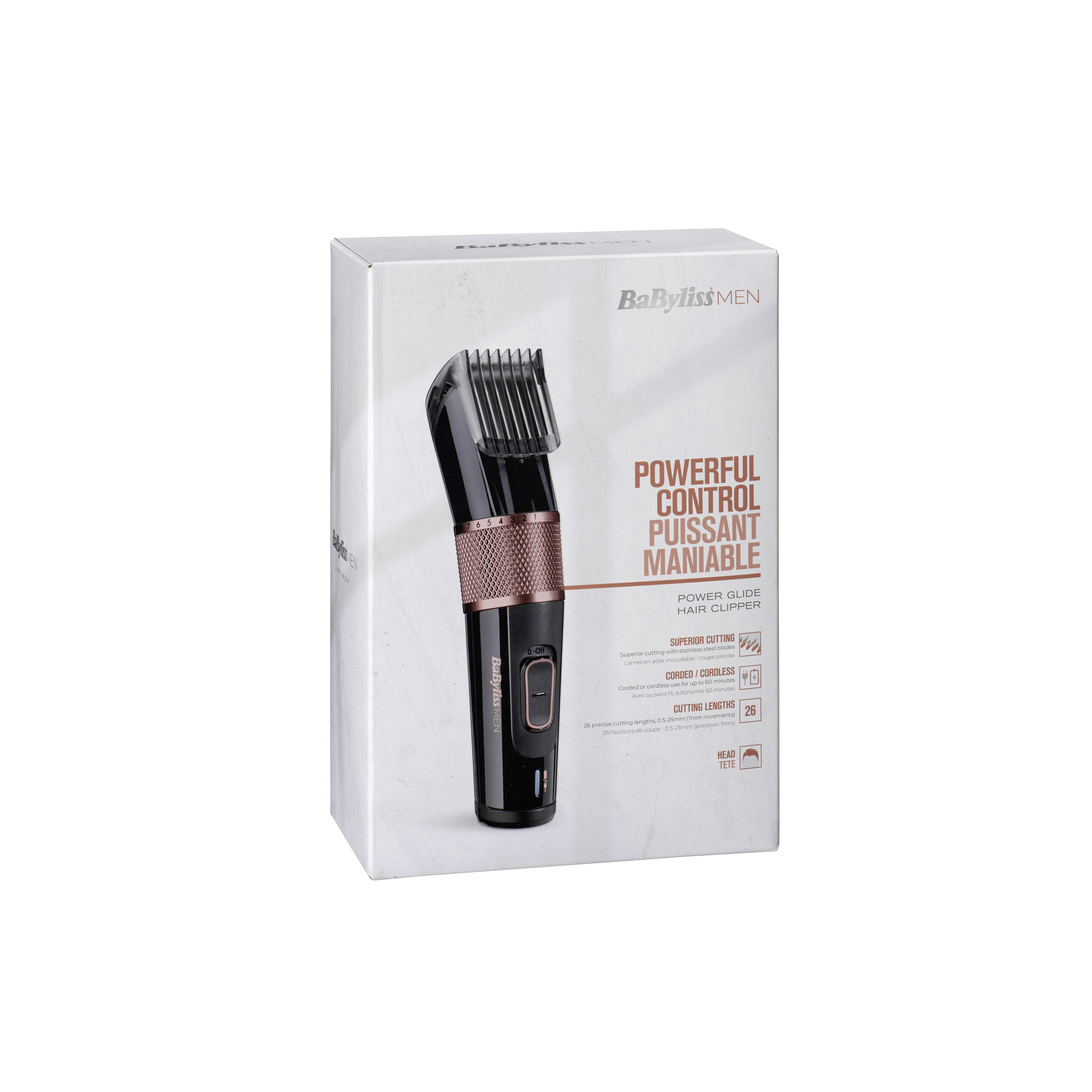 BaByliss E974E - Schwarz - Braun - 0,5 mm - 2,5 cm - Edelstahl - Wechselstrom/Batterie - 60 min, Ansicht 4